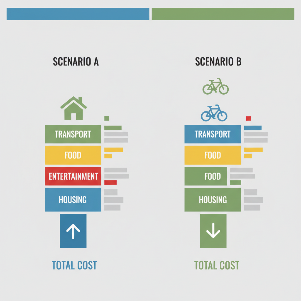 Comparativa visual entre IVA 10 y 21 por casos de obra